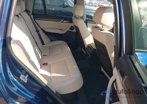 2017 BMW X3 xDrive28I из США, поврежденный, VIN 5UXWX9C53H0T09778